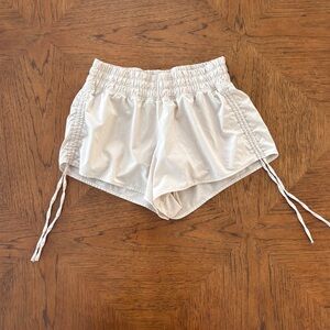 Offline Beige Drawstring Shorts